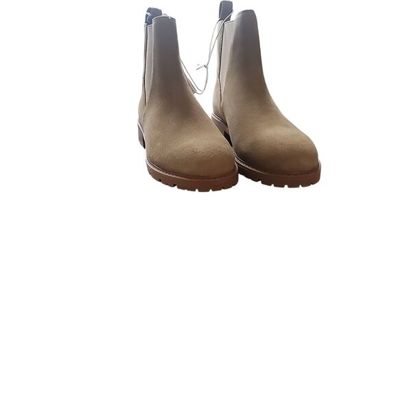 Steve Madden Size 9 Chelsea Suede Tan Lorali Boots - Picture 3 of 5